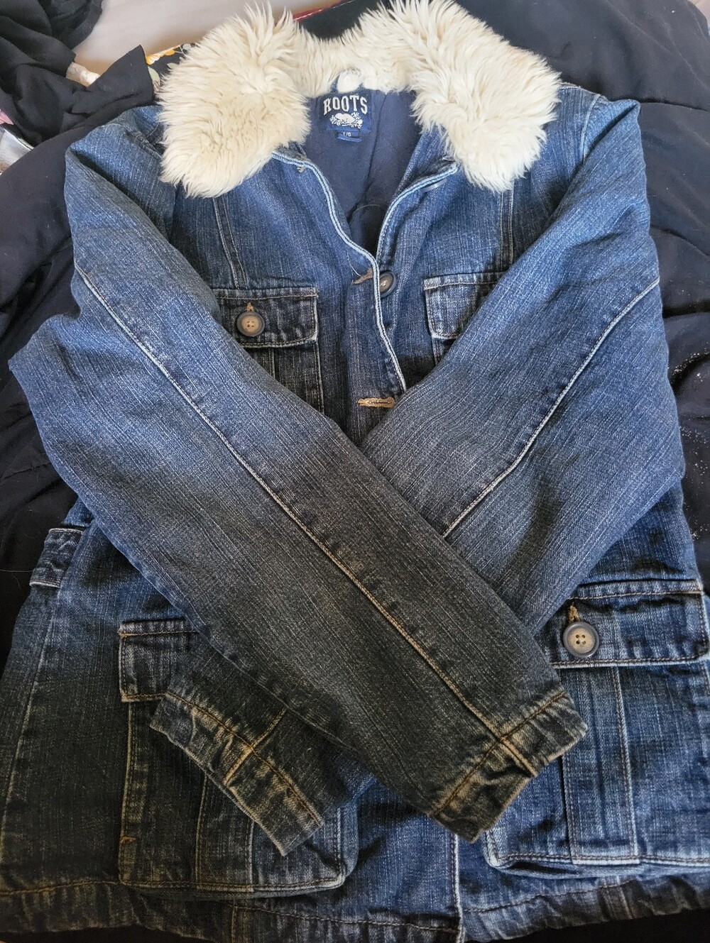 Womens Lined Jean Jacket